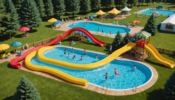Camping piscine et toboggans : ce qu'attendent les familles