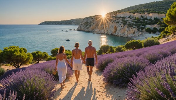 Idees pour vivre un week end naturiste romantique en provence