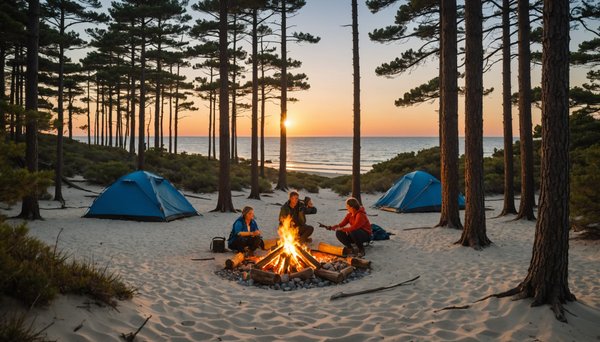 La palmyre une destination nature pour des vacances en camping